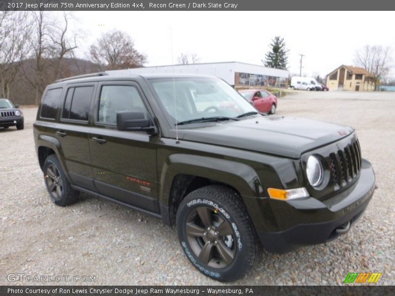 Recon Green / Dark Slate Gray 2017 Jeep Patriot 75th Anniversary Edition 4x4