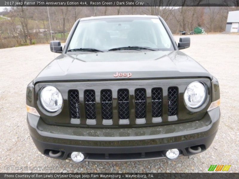 Recon Green / Dark Slate Gray 2017 Jeep Patriot 75th Anniversary Edition 4x4