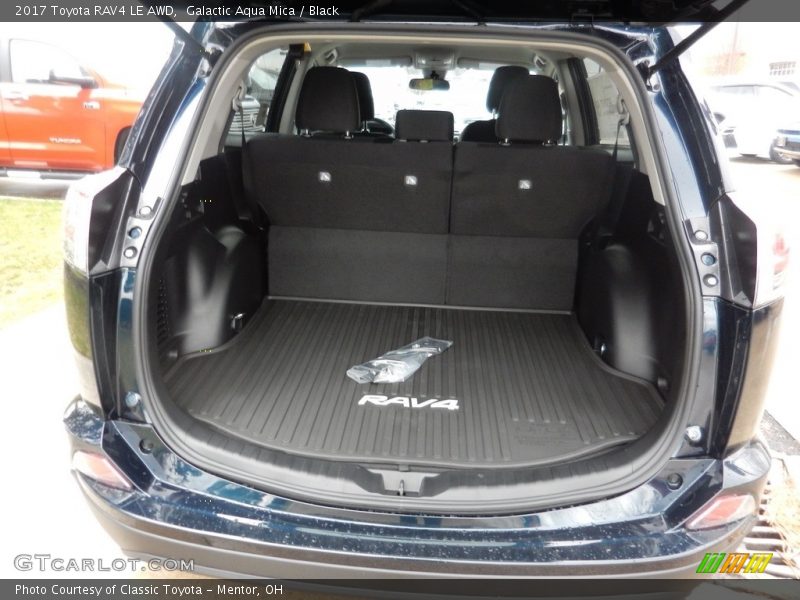 Galactic Aqua Mica / Black 2017 Toyota RAV4 LE AWD