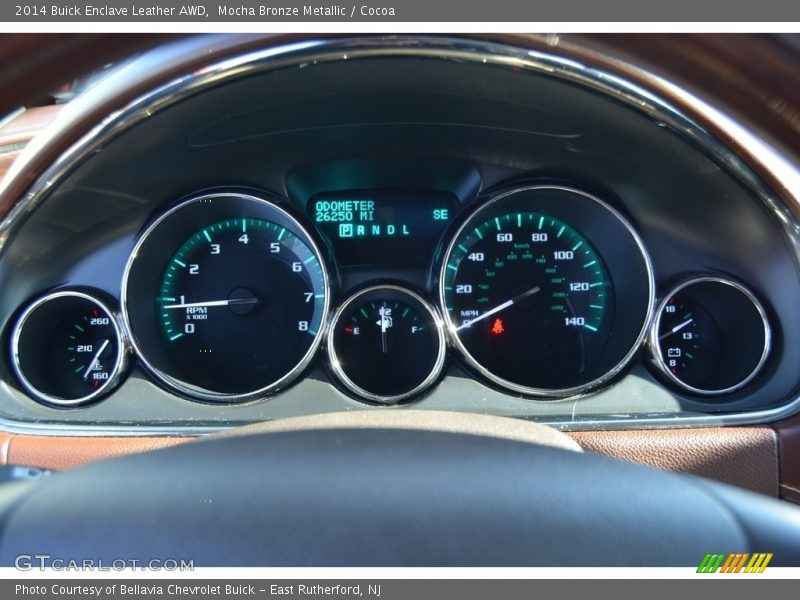 Mocha Bronze Metallic / Cocoa 2014 Buick Enclave Leather AWD