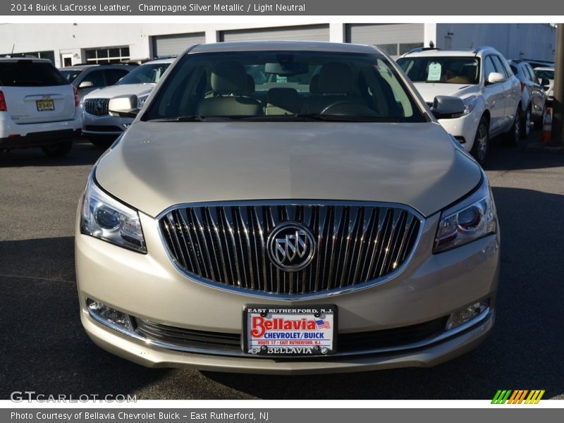 Champagne Silver Metallic / Light Neutral 2014 Buick LaCrosse Leather