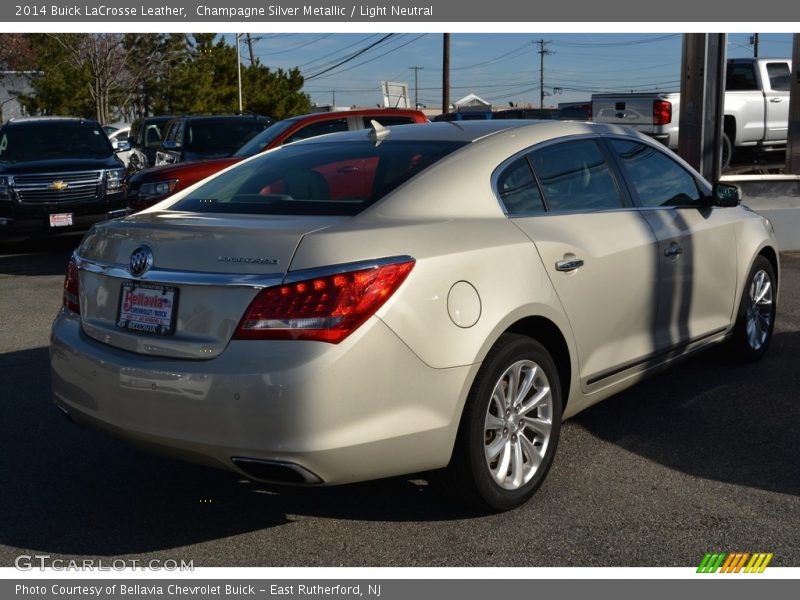 Champagne Silver Metallic / Light Neutral 2014 Buick LaCrosse Leather