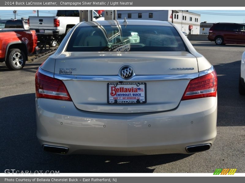 Champagne Silver Metallic / Light Neutral 2014 Buick LaCrosse Leather