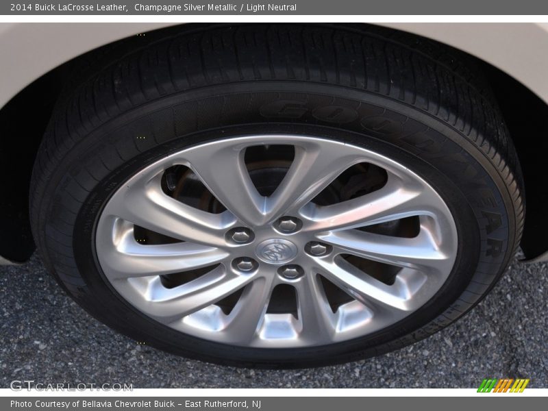 Champagne Silver Metallic / Light Neutral 2014 Buick LaCrosse Leather