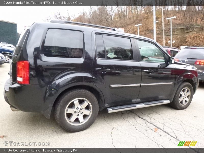 Formal Black / Gray 2009 Honda Pilot Touring 4WD