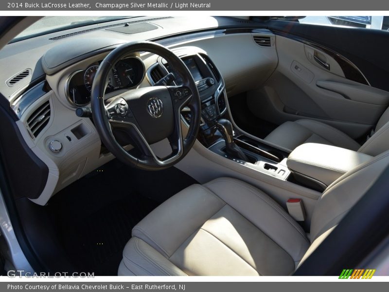 Champagne Silver Metallic / Light Neutral 2014 Buick LaCrosse Leather