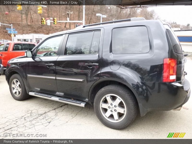 Formal Black / Gray 2009 Honda Pilot Touring 4WD