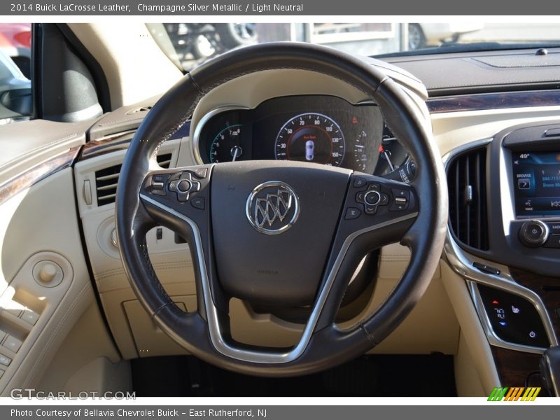 Champagne Silver Metallic / Light Neutral 2014 Buick LaCrosse Leather