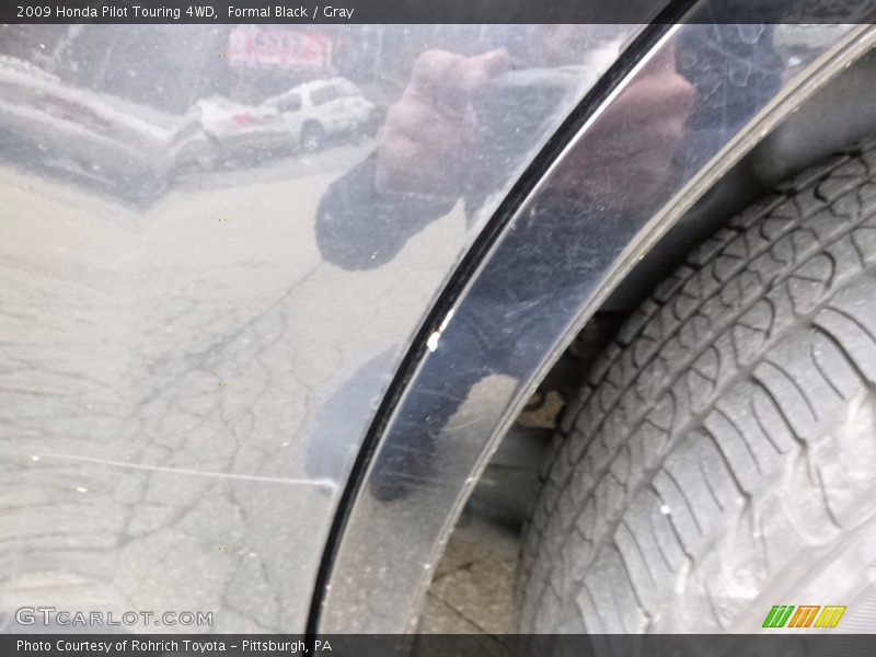 Formal Black / Gray 2009 Honda Pilot Touring 4WD