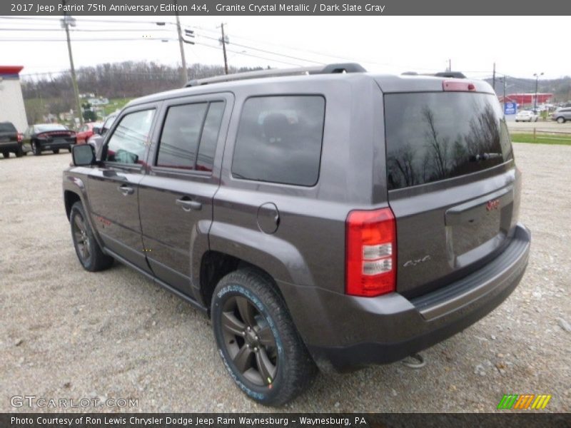 Granite Crystal Metallic / Dark Slate Gray 2017 Jeep Patriot 75th Anniversary Edition 4x4