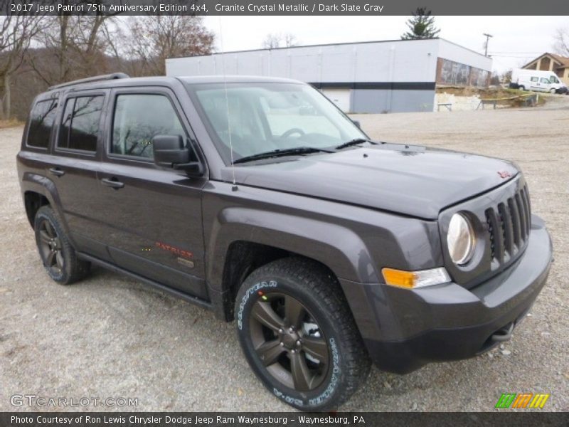 Granite Crystal Metallic / Dark Slate Gray 2017 Jeep Patriot 75th Anniversary Edition 4x4