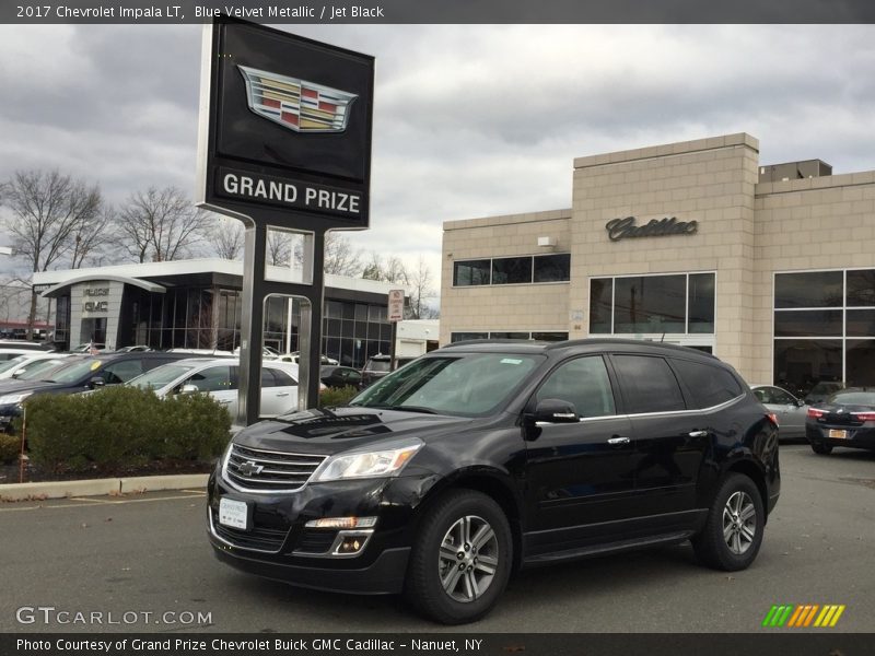 Blue Velvet Metallic / Jet Black 2017 Chevrolet Impala LT