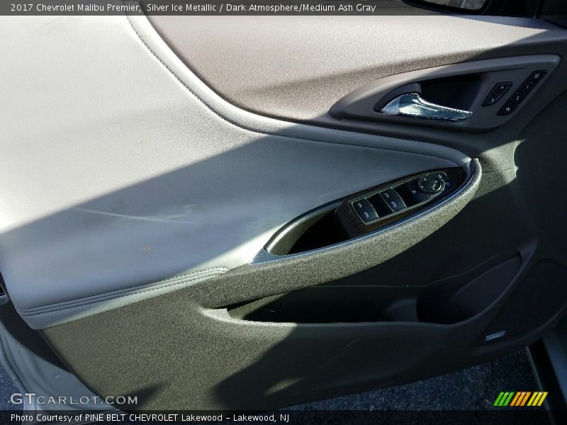 Silver Ice Metallic / Dark Atmosphere/Medium Ash Gray 2017 Chevrolet Malibu Premier