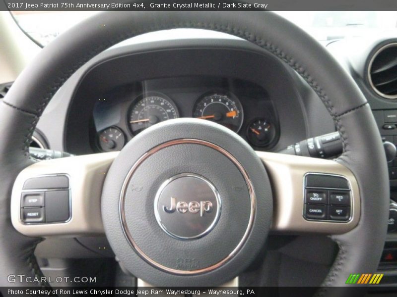 Granite Crystal Metallic / Dark Slate Gray 2017 Jeep Patriot 75th Anniversary Edition 4x4