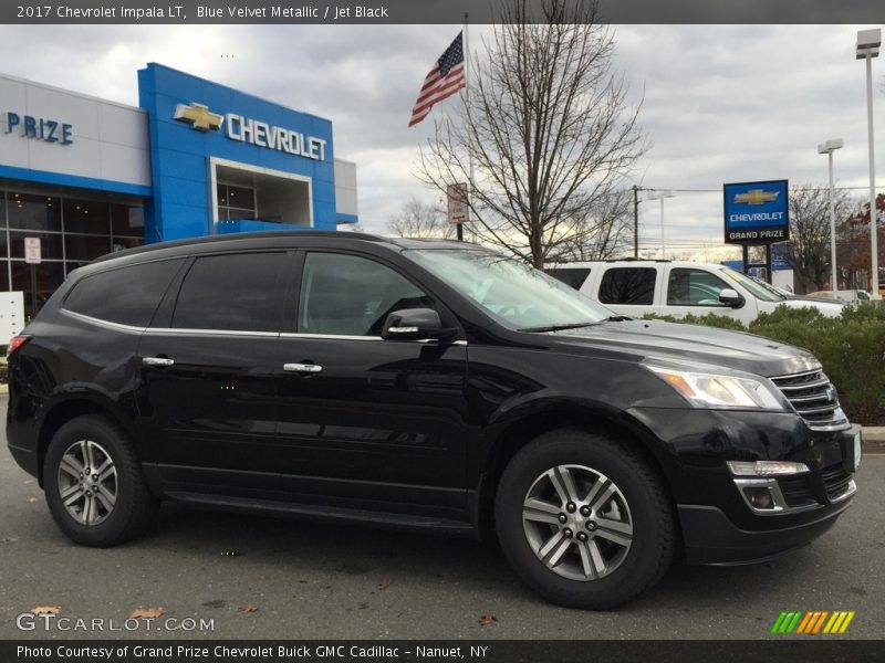 Blue Velvet Metallic / Jet Black 2017 Chevrolet Impala LT