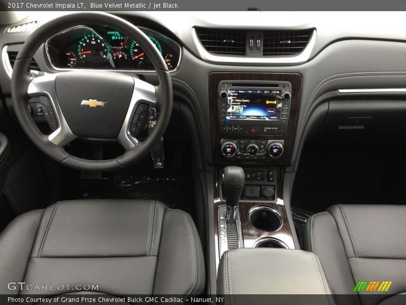 Blue Velvet Metallic / Jet Black 2017 Chevrolet Impala LT