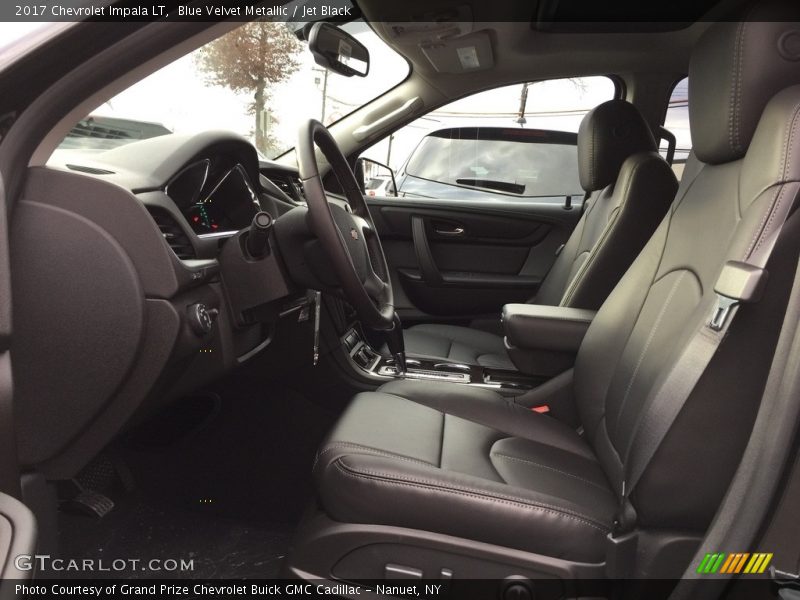 Blue Velvet Metallic / Jet Black 2017 Chevrolet Impala LT