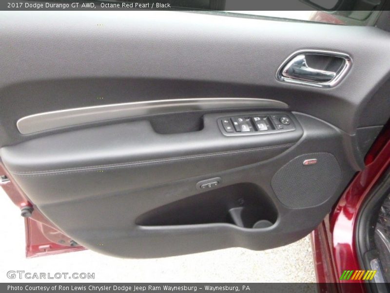 Octane Red Pearl / Black 2017 Dodge Durango GT AWD