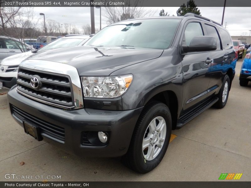 Magnetic Gray Metallic / Graphite 2017 Toyota Sequoia SR5 4x4