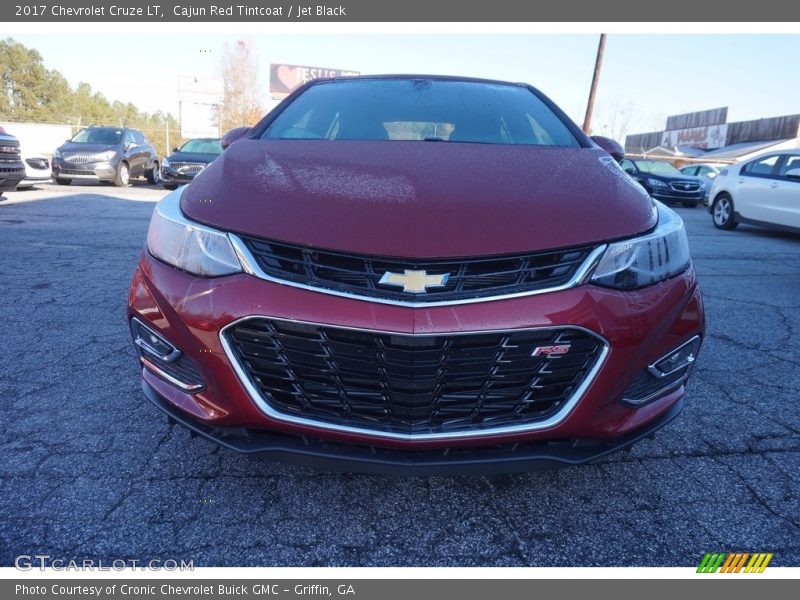 Cajun Red Tintcoat / Jet Black 2017 Chevrolet Cruze LT
