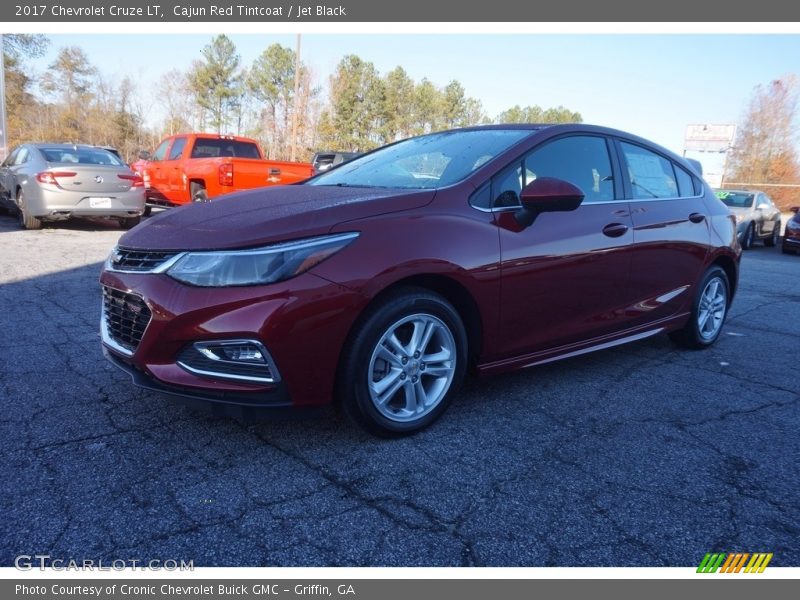 Cajun Red Tintcoat / Jet Black 2017 Chevrolet Cruze LT