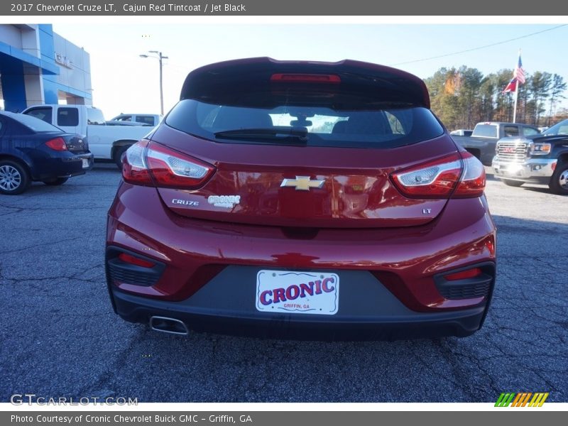 Cajun Red Tintcoat / Jet Black 2017 Chevrolet Cruze LT