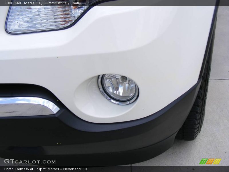 Summit White / Ebony 2008 GMC Acadia SLE