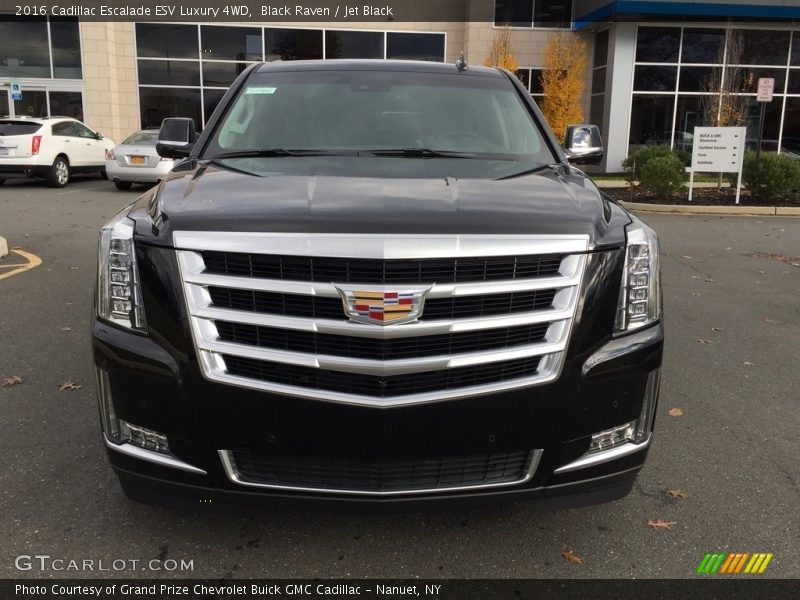 Black Raven / Jet Black 2016 Cadillac Escalade ESV Luxury 4WD