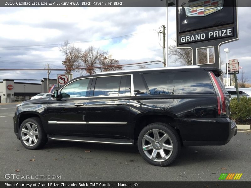 Black Raven / Jet Black 2016 Cadillac Escalade ESV Luxury 4WD