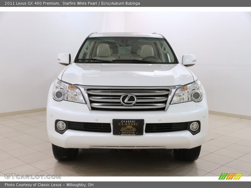 Starfire White Pearl / Ecru/Auburn Bubinga 2011 Lexus GX 460 Premium