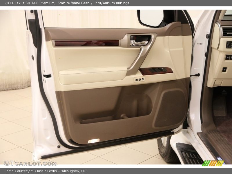 Starfire White Pearl / Ecru/Auburn Bubinga 2011 Lexus GX 460 Premium