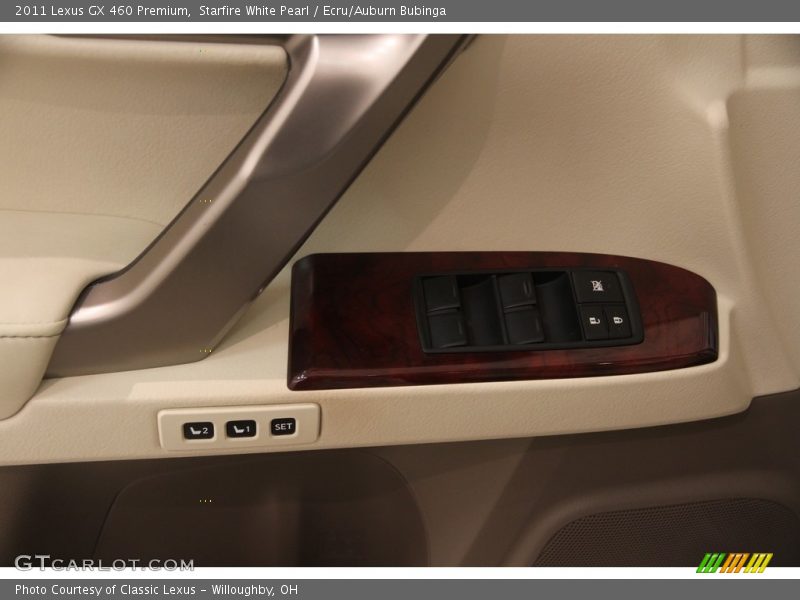 Starfire White Pearl / Ecru/Auburn Bubinga 2011 Lexus GX 460 Premium