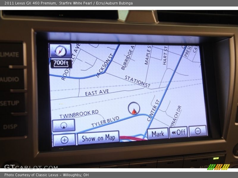 Starfire White Pearl / Ecru/Auburn Bubinga 2011 Lexus GX 460 Premium