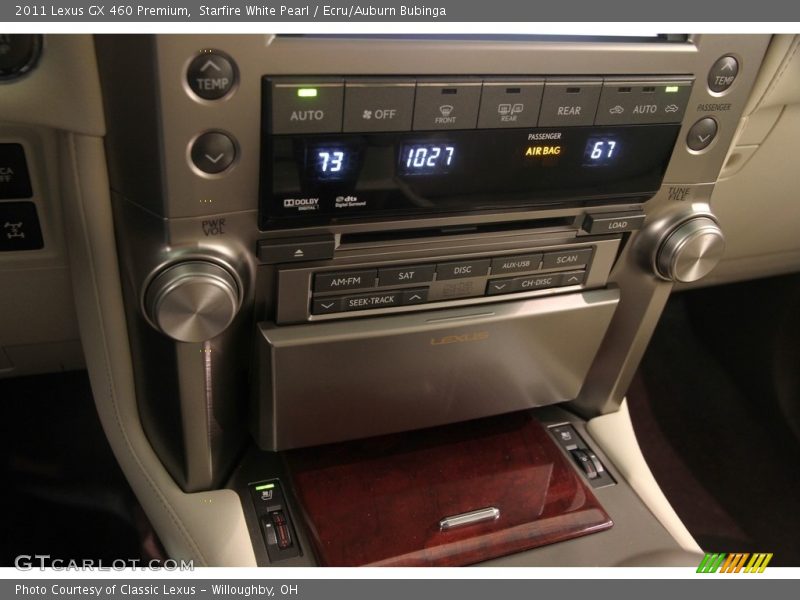 Starfire White Pearl / Ecru/Auburn Bubinga 2011 Lexus GX 460 Premium