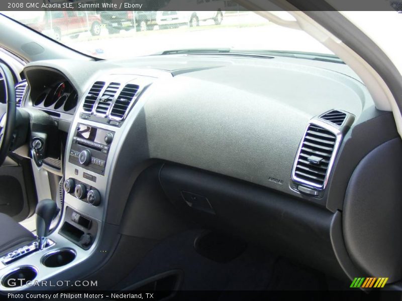 Summit White / Ebony 2008 GMC Acadia SLE