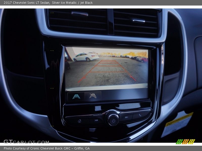 Silver Ice Metallic / Jet Black 2017 Chevrolet Sonic LT Sedan