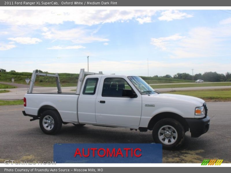 Oxford White / Medium Dark Flint 2011 Ford Ranger XL SuperCab