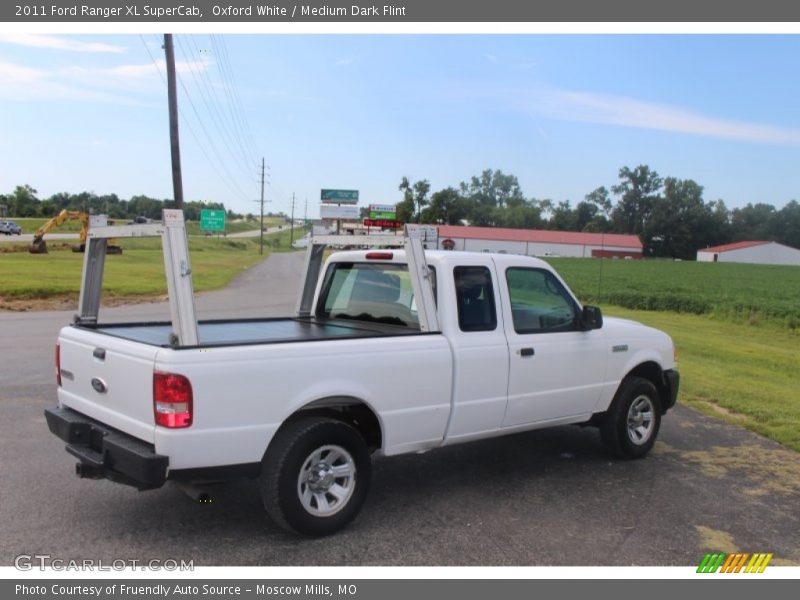 Oxford White / Medium Dark Flint 2011 Ford Ranger XL SuperCab