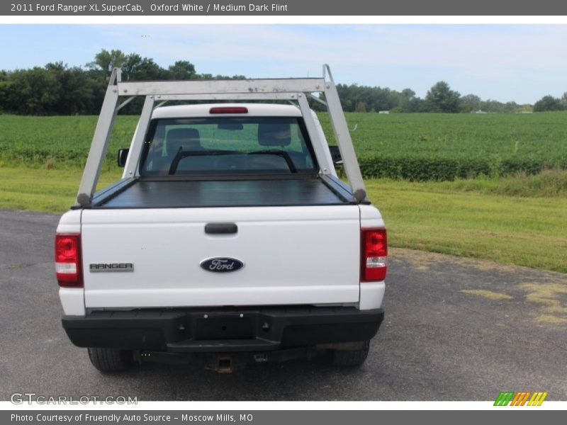 Oxford White / Medium Dark Flint 2011 Ford Ranger XL SuperCab