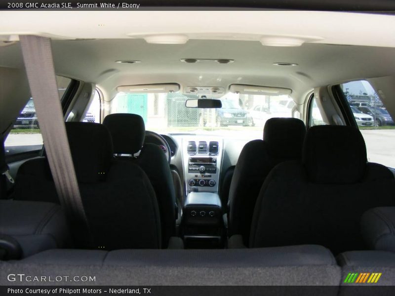 Summit White / Ebony 2008 GMC Acadia SLE