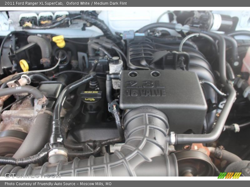 Oxford White / Medium Dark Flint 2011 Ford Ranger XL SuperCab