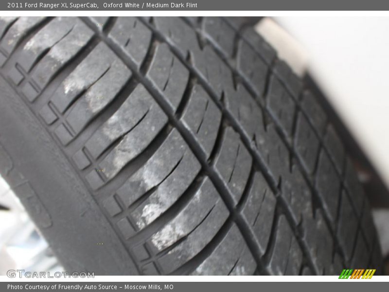 Oxford White / Medium Dark Flint 2011 Ford Ranger XL SuperCab