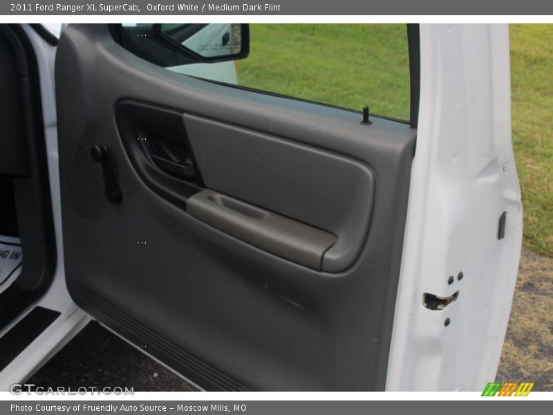 Oxford White / Medium Dark Flint 2011 Ford Ranger XL SuperCab