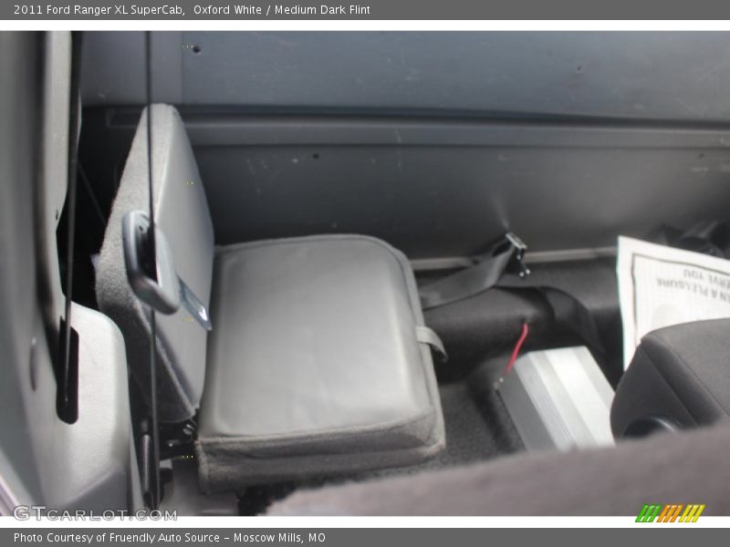 Oxford White / Medium Dark Flint 2011 Ford Ranger XL SuperCab