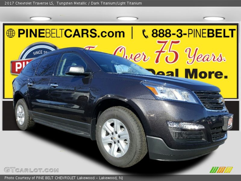 Tungsten Metallic / Dark Titanium/Light Titanium 2017 Chevrolet Traverse LS