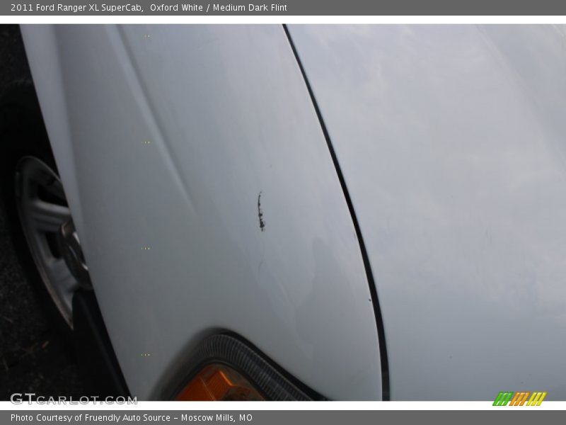 Oxford White / Medium Dark Flint 2011 Ford Ranger XL SuperCab