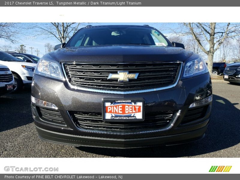 Tungsten Metallic / Dark Titanium/Light Titanium 2017 Chevrolet Traverse LS