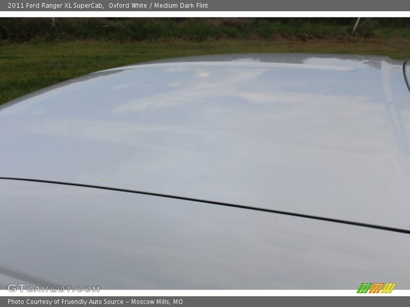 Oxford White / Medium Dark Flint 2011 Ford Ranger XL SuperCab