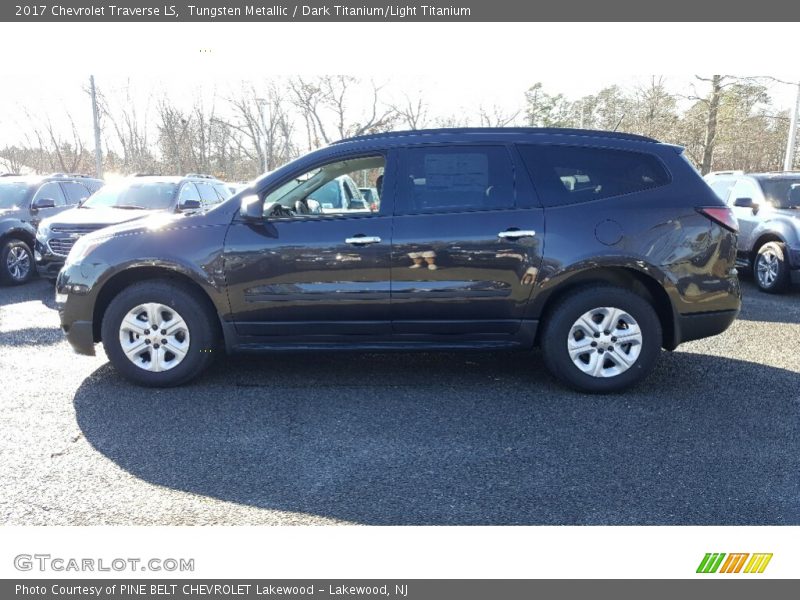 Tungsten Metallic / Dark Titanium/Light Titanium 2017 Chevrolet Traverse LS