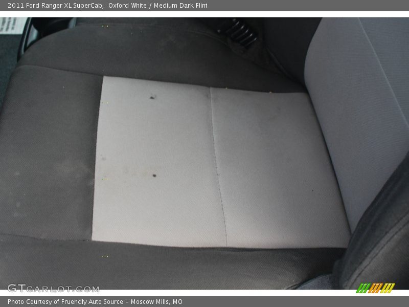 Oxford White / Medium Dark Flint 2011 Ford Ranger XL SuperCab